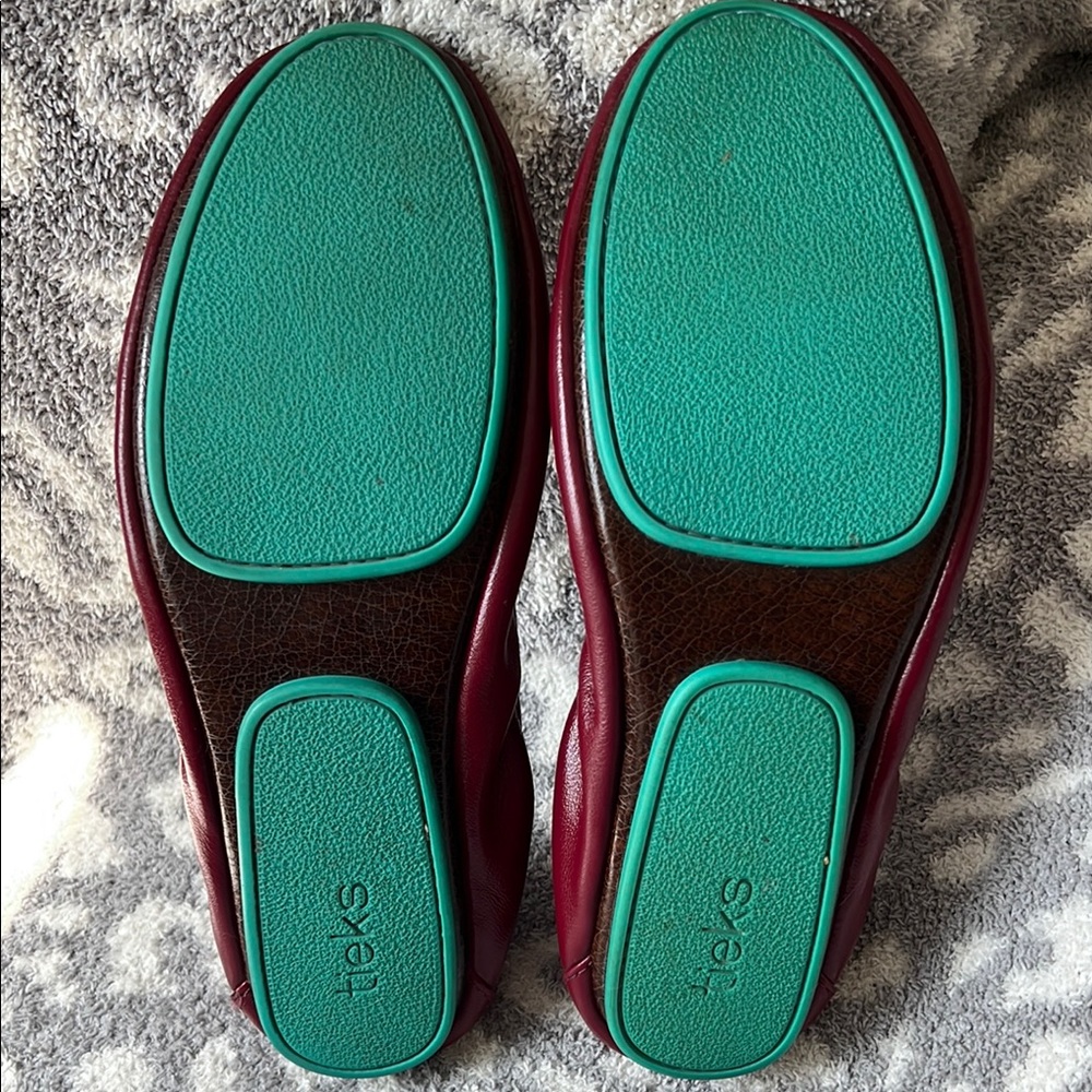 Burgundy Tieks - Picture 5 of 6